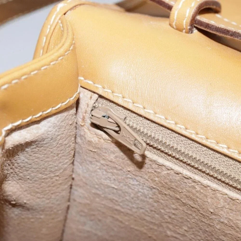 GUCCI Micro GG Supreme Shoulder Bag PVC Beige Brown Gold Auth 101967 - Picture 13 of 16